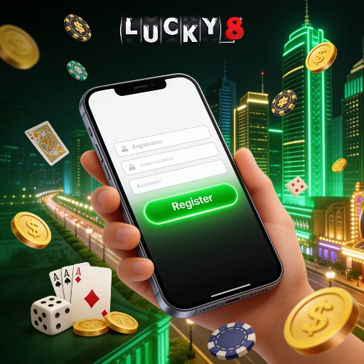 Création d’un compte Lucky8